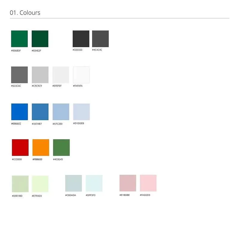 Colours