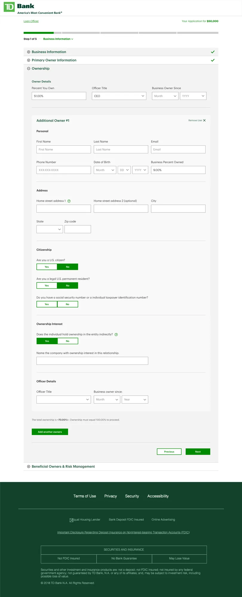 Data handling web
